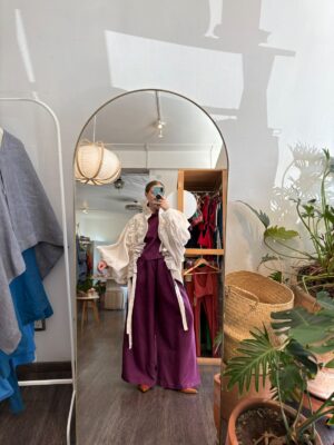 Saco jaretas oversized